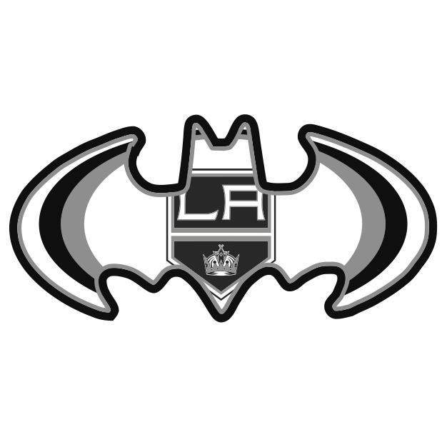 Los Angeles Kings Batman Logo fabric transfer